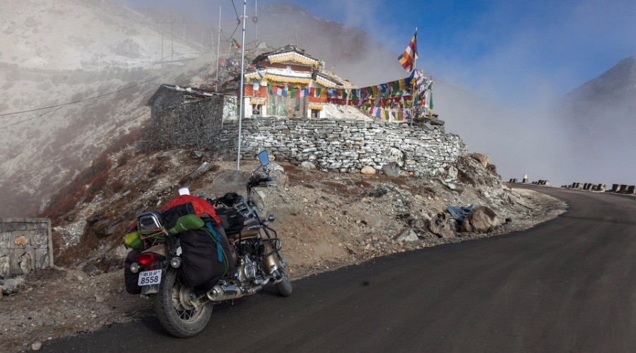 Riding Solo In The Himalayas