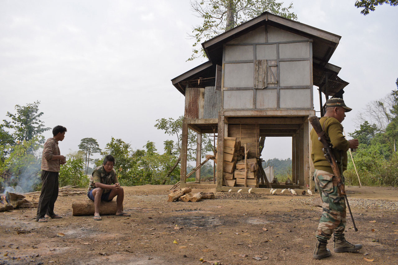Anti poaching camp inside Pakke Tiger Reserve