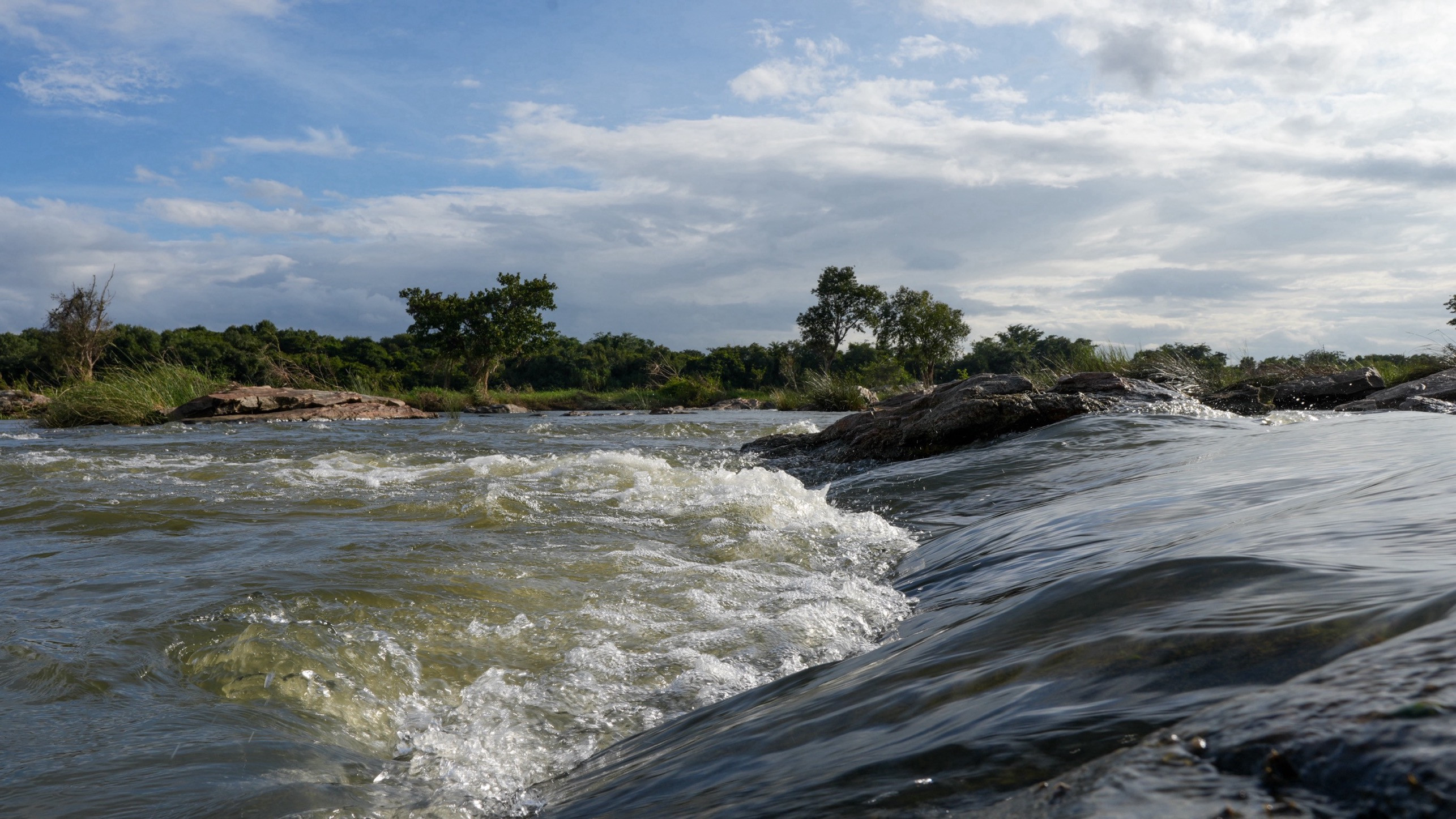 Rapids Kaveri Doddegaudana Koppalu Mandya Aug A CR | Nature Infocus